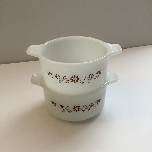 Vintage Dynaware Pyr-O-Rey Mini Casseroles - Picture 2 of 11